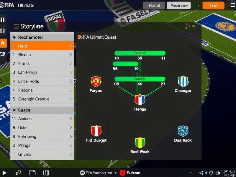 FIFA Ultimate Quest Storyline